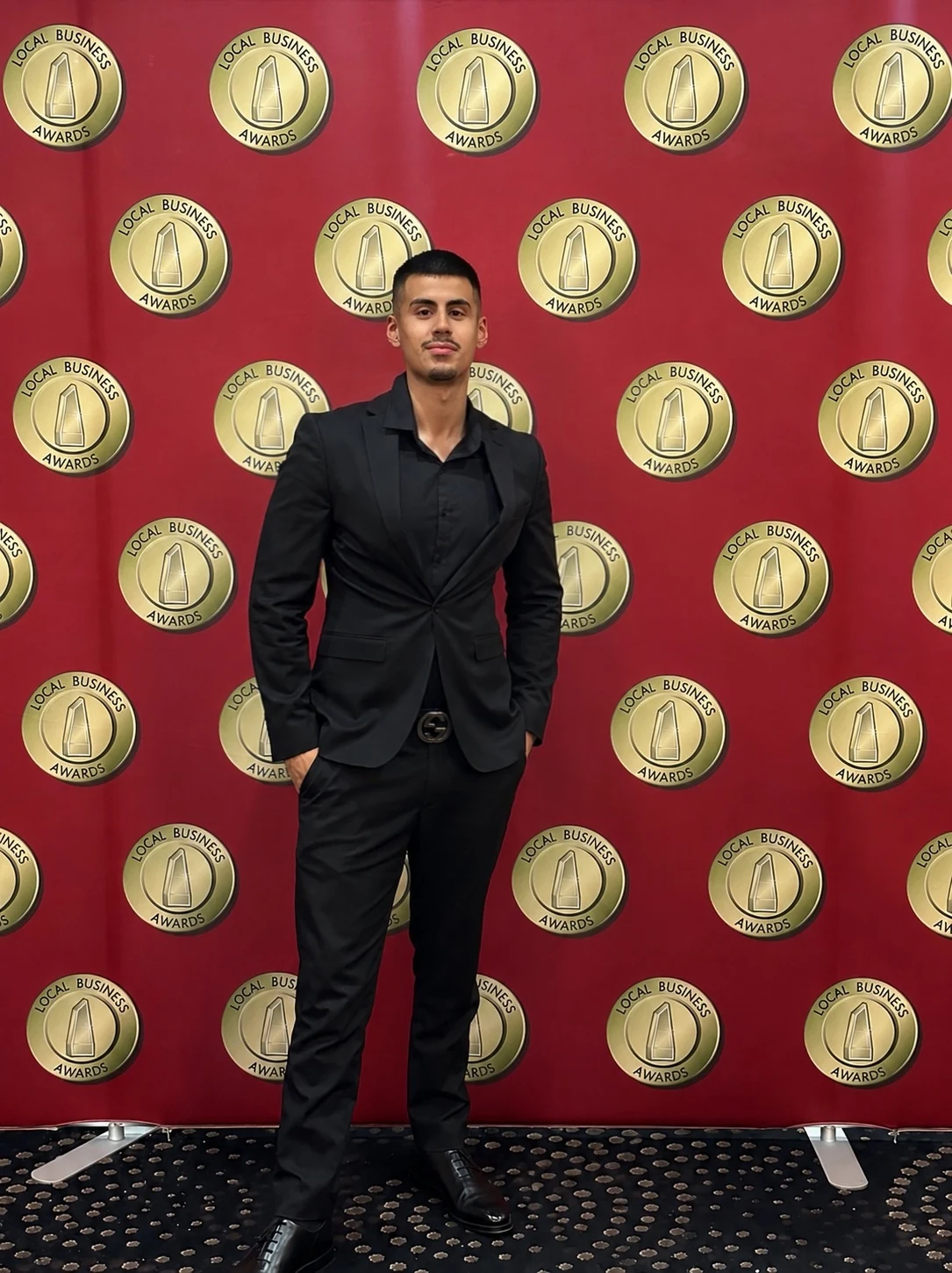 Victor Castiglioni at the Local Business Awards